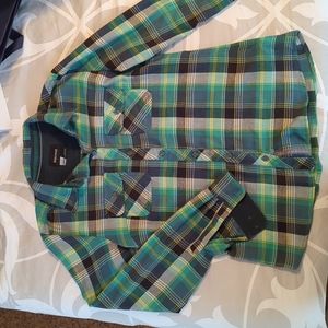 Flannel button down shirt